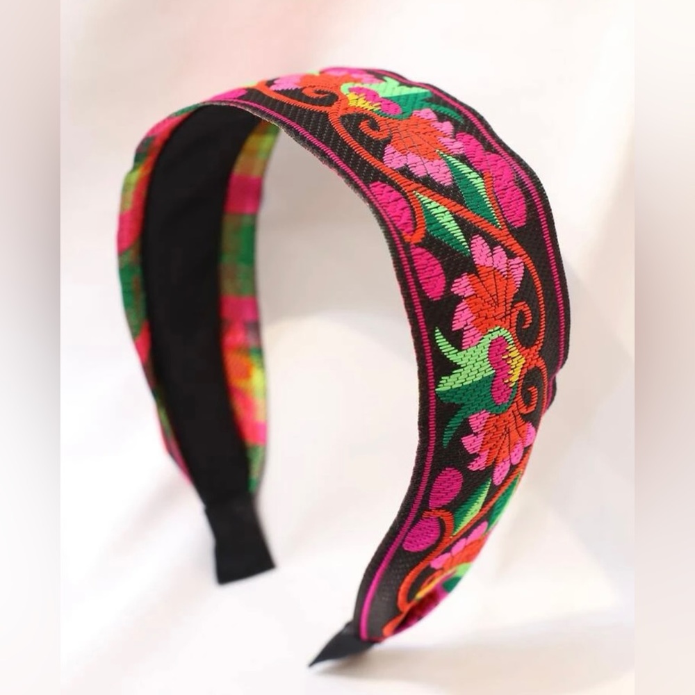 🌹NWOT! Red & Pink Colorful Headband